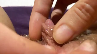 huge clit unsustained orgasm extreme closeup