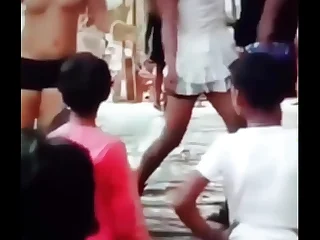 Indian girl naked dance superior to before age