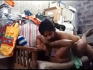 Desi Bhabhi with indweller fucking